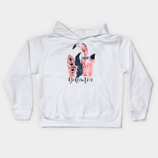 Bohemian Flamingo Kids Hoodie